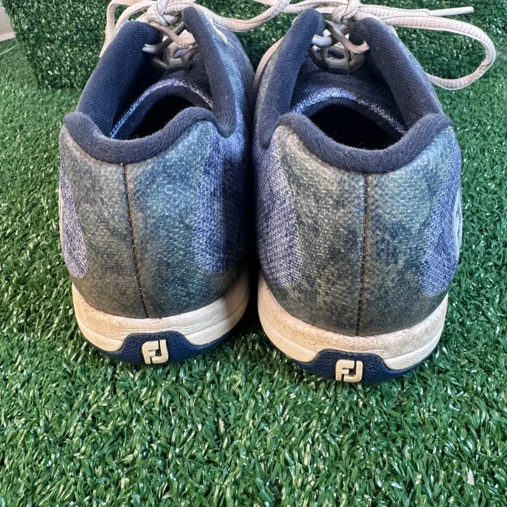 FootJoy 92905 Womens Blue Gray‎ Spikeless Golf Shoes Size 8.5 M